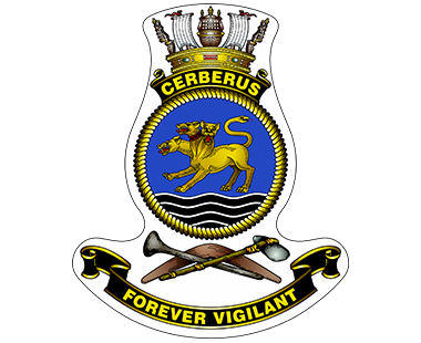 HMAS Cerberus crest