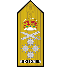 Rank epaulet Admiral