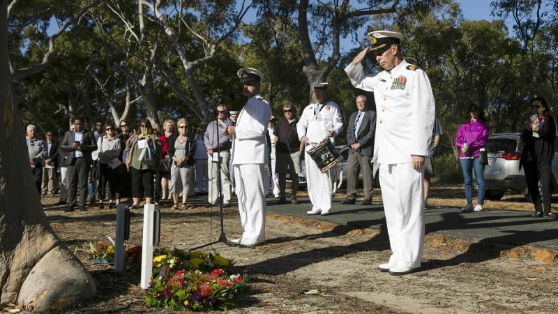HMAS Armidale memorial service