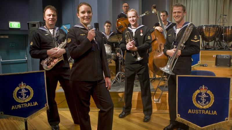 Navy jazz band ensemble