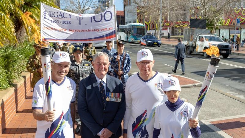 Legacy Torch Relay Centenary