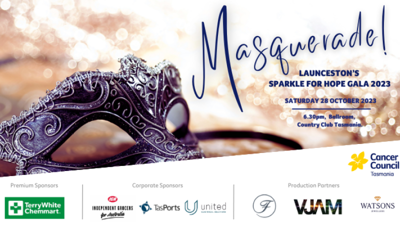Sparkle for Hope gala banner