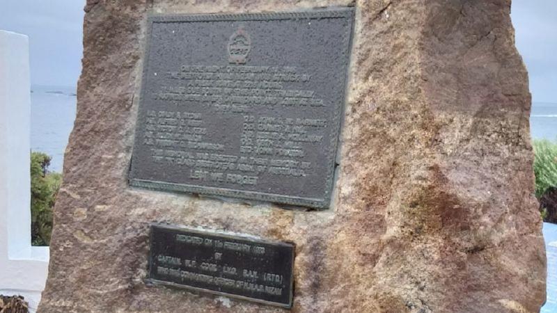 HMAS Nizam memorial