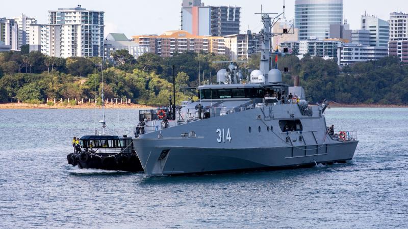 Australian Defence Vessel (ADV) Cape Otway.