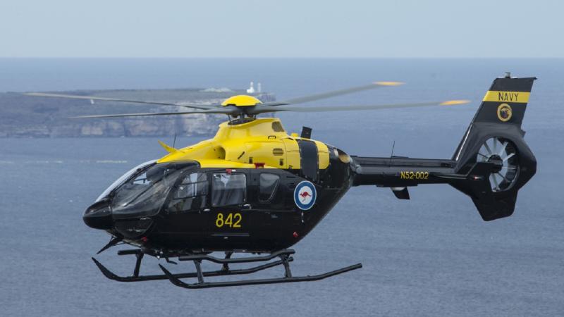 Taipan 42 training helicopter in the vicinity of Jervis bay, NSW.