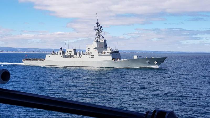 HMAS Brisbane (III), guided missile destroyer (DDG).