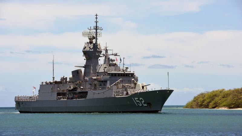 HMAS Warramunga (II), frigate helicopter (FFH).