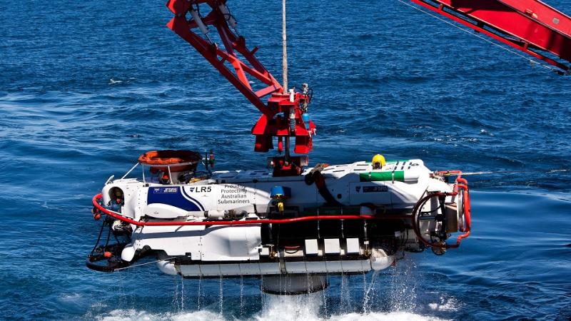 LR5 submarine rescue vehicle
