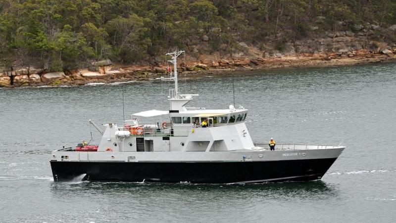MV Mercator, modified Pacific patrol boat.