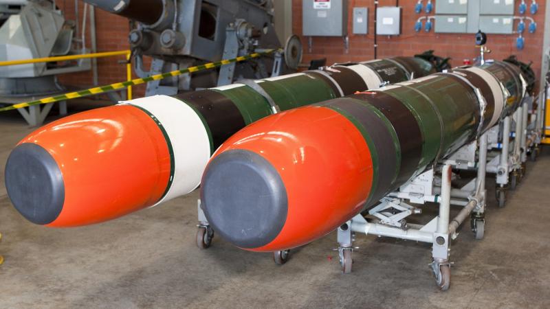 MK 48 CBASS Mod 7 Heavyweight Torpedoes.