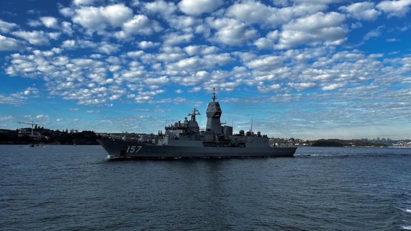 HMAS Perth (III) helicopter frigate