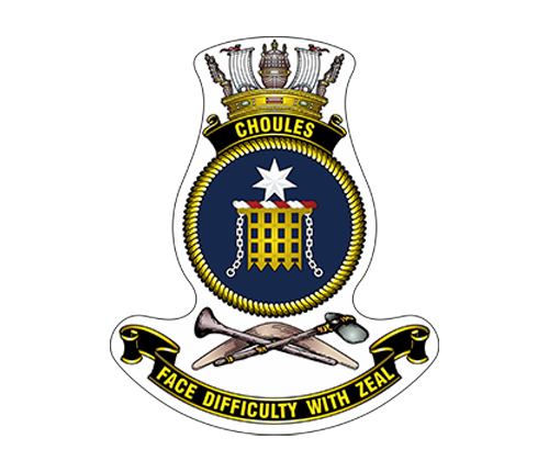 HMAS Choules badge