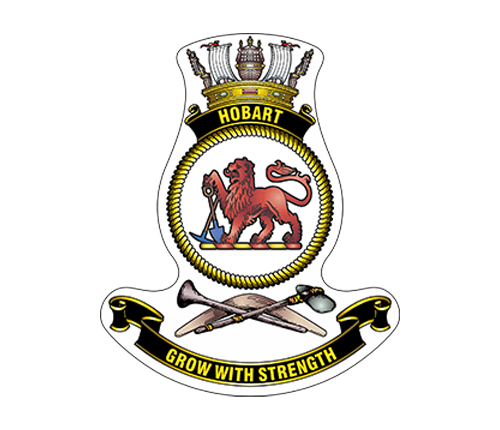 HMAS Hobart (III) badge