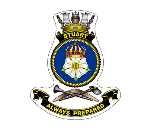 HMAS Stuart badge