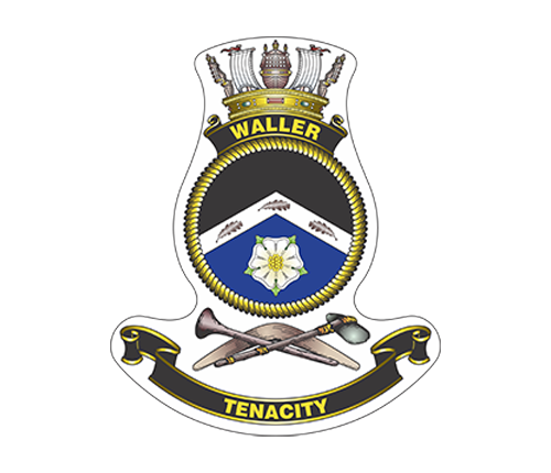 HMAS Waller badge