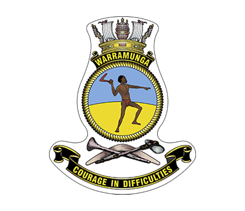 HMAS Warramunga (II) badge