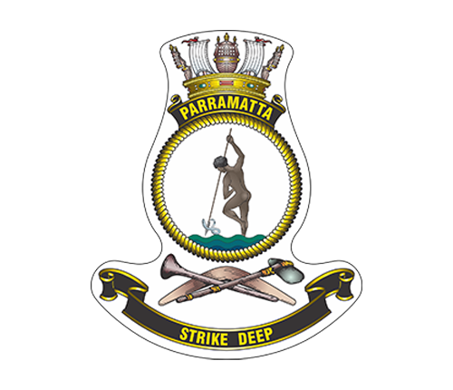 HMAS Parramatta badge